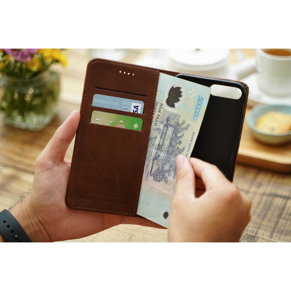 Bao da iPhone X/Xs/Xs Max/XR/11/11Pro/11 Pro Max/12/12 Pro/12 Pro Max cao cấp