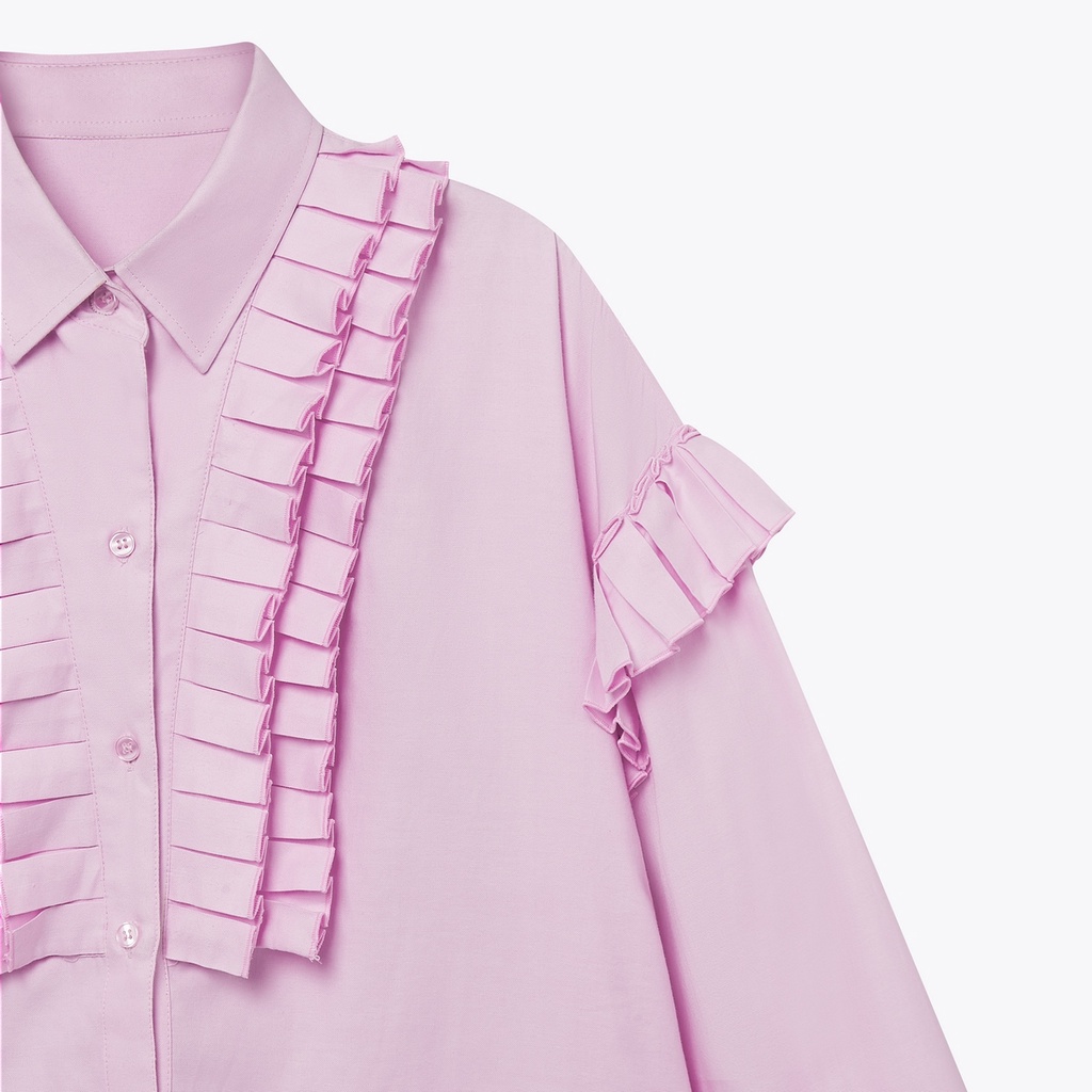 Áo sơ mi oversized AIONAH Hanoia