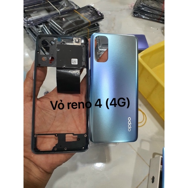 Nắp lưng sau oppo reno 4  như hình chụp