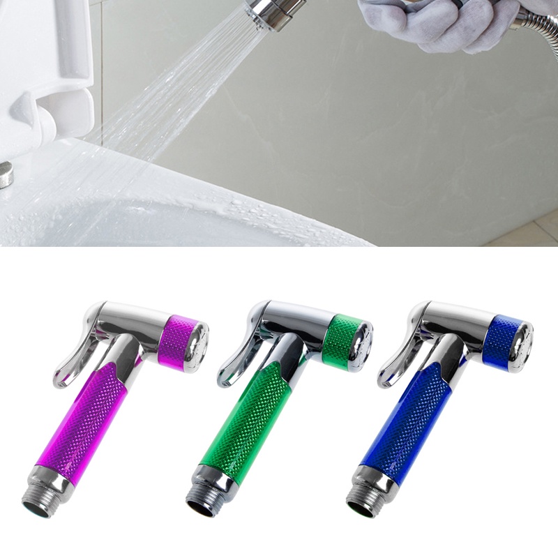 Vòi Xịt Toilet Cầm Tay Tùy Chỉnh Áp Suất Nước Tiện Dụng