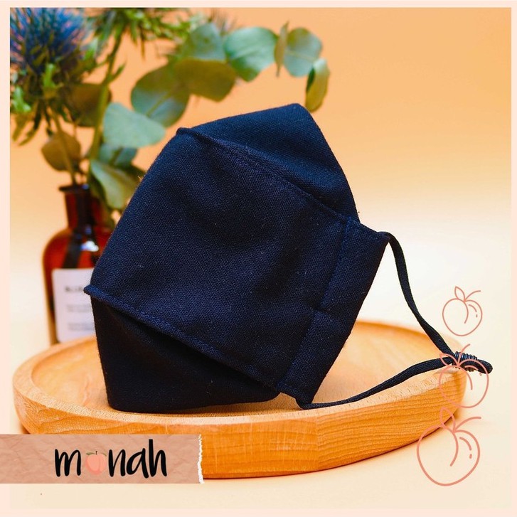 Khẩu trang vải kháng khuẩn linen cotton 3 lớp nhiều màu hoa nhí cổ điển dễ thương | BigBuy360 - bigbuy360.vn