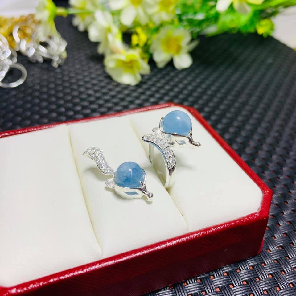 SET HỒ LY BẠC GẮN ĐÁ THEO MỆNH