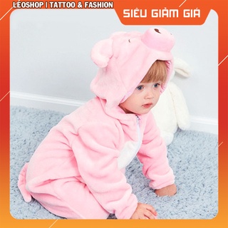 Bộ Đồ Thú Cho Bé 0-3 tuổi ❤️ Bộ Đồ Thú Con Heo ❤️ FREESHIP ❤️