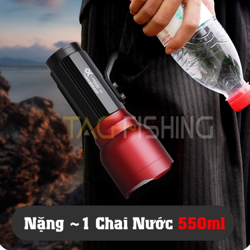 Đèn soi phao, soi ổ Lianqiu LQ 905 4 màu - Cao Cấp, đèn soi phao câu cá ban đêm