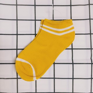 [SET 2 Đôi] Vớ Nữ Ngắn High Sọc Cute
