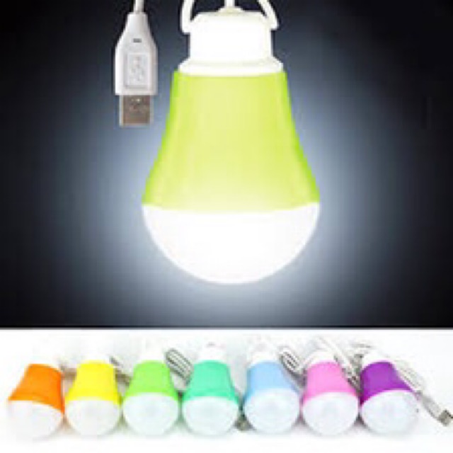 Bóng đèn led USB 5W siêu sáng(màu ngẫu nhiên)