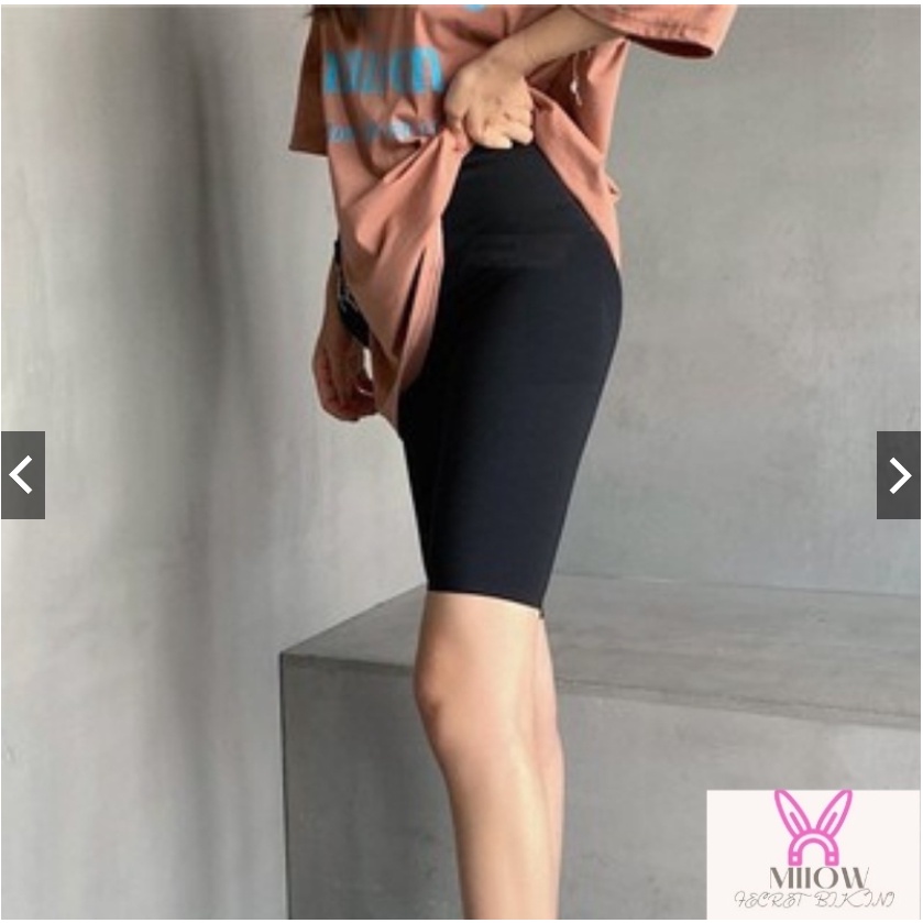 Quần Legging Ngố , Chất Thun Uni Loại Tốt Legging Thái Mặc Tập Gym Siêu Co Giãn Không Bung Chỉ