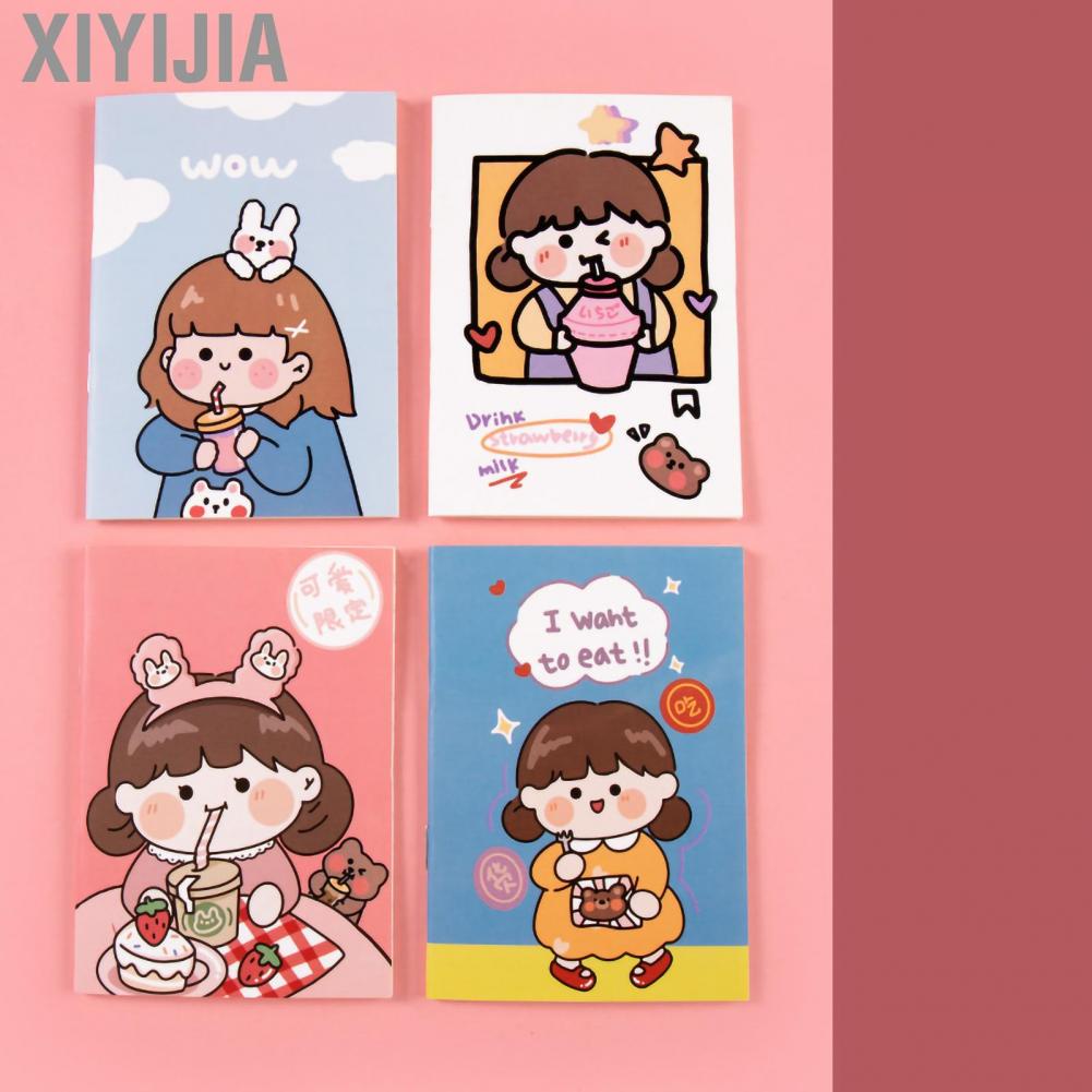 Cartoon Notebooks Full Water Pulp Grade A Paper Material 32 Pages Cute Notepads for Writing to Do Lists