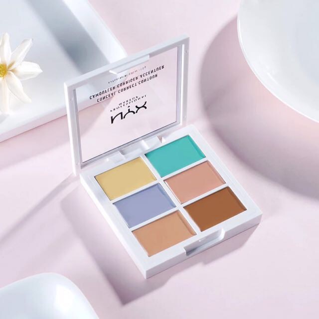 Bảng che khuyết điểm Nyx 6 ô