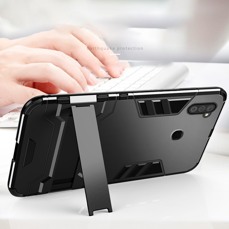 Ốp Lưng SAMSUNG A11, M11 Chống Sốc Iron Man Màu Đen