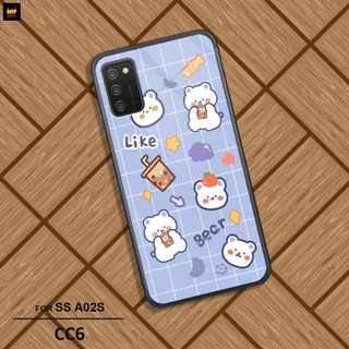 [ ƯU ĐÃI SỐC ] Ốp lưng điện thoại Samsung Galaxy A02 / A02S in hình gấu, chibi đáng yêu, cá tính. hot