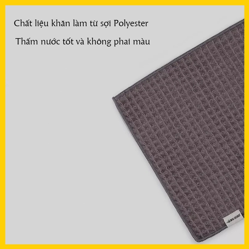 Khăn lau chuyên dụng dùng trong pha chế | Vệ sinh vòi sữa, tay pha, khay quầy bar