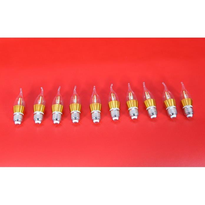 Bộ 5 bóng đèn LED C35 4w hình nến đổi màu đui E27
