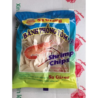 Bánh Phồng Tôm Sa Giang Gói 100g