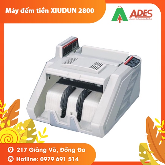 [Mã 154ELSALE2 giảm 7% đơn 300K] Máy đếm tiền XIUDUN 2800 đếm 1200 tờ/ phút - BH chính hãng 12 tháng