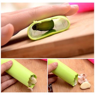 Dụng cụ bóc vỏ tỏi siêu nhanh