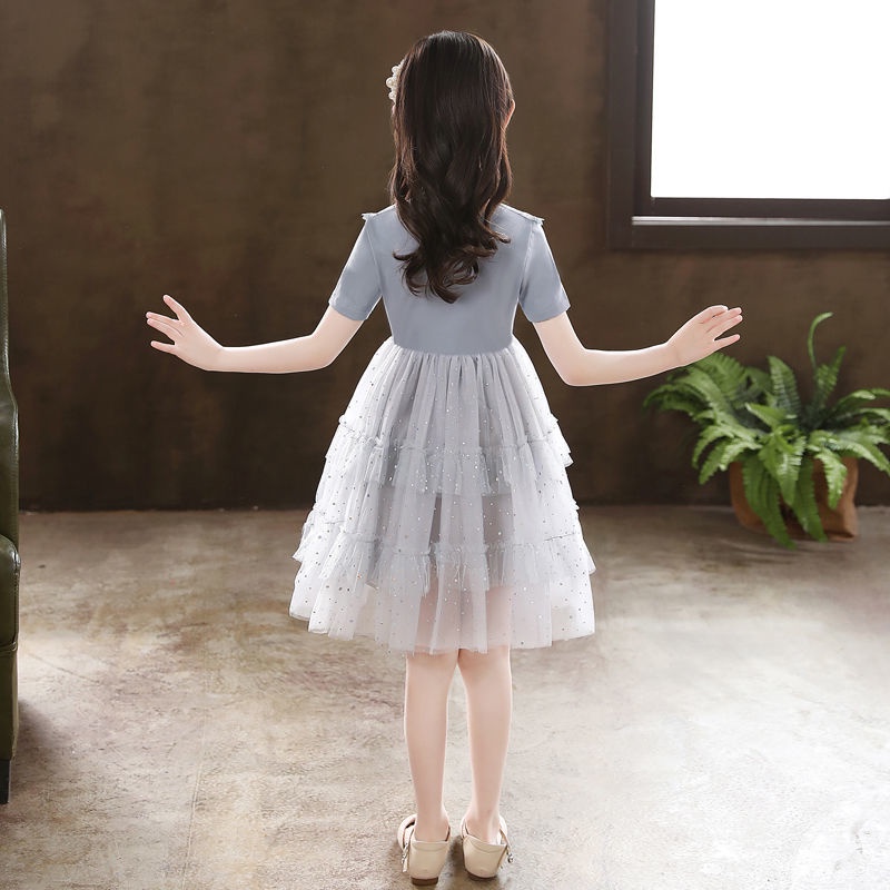 Đầm Công Chúa Thiết Kế Mới Thời Trang Mùa Hè Theo Phong Cách Phương Tây Cho Bé Gái Từ 2022 #9-10-13 Tuổi