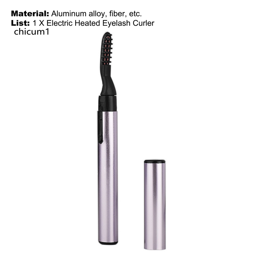 Máy Uốn Lông Mi Chạy Điện Không Gây Kích Ứng Tiện Dụng