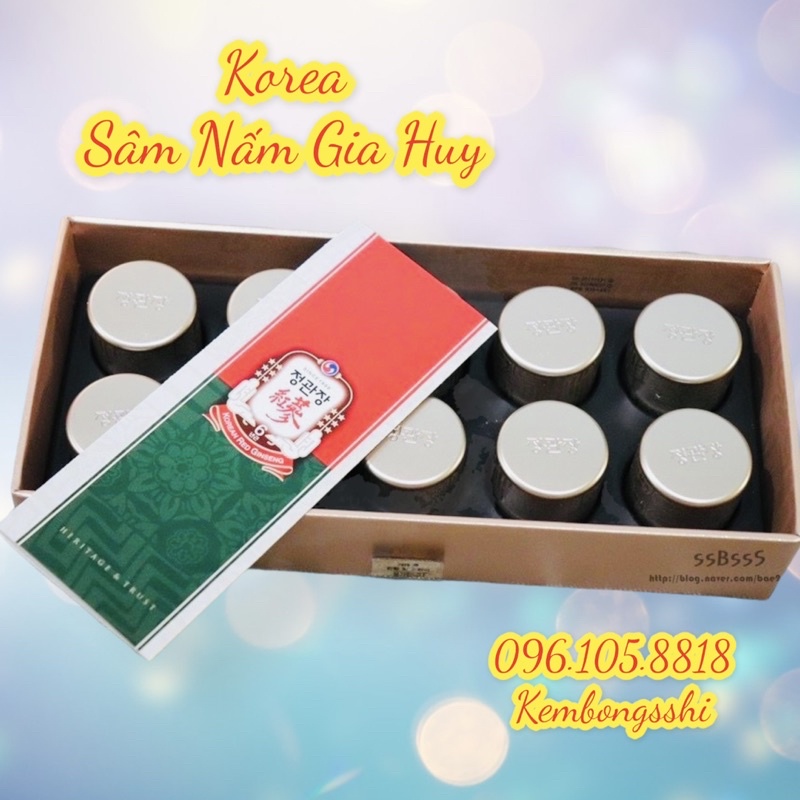 VIÊN HỒNG SÂM Hwal Gi Dan 10 viên KGC Cheong Kwan Chang HÀN QUỐC