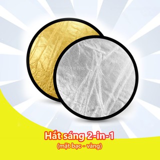 Tấm hắt sáng tròn 2 trong 1 80cm 110cm