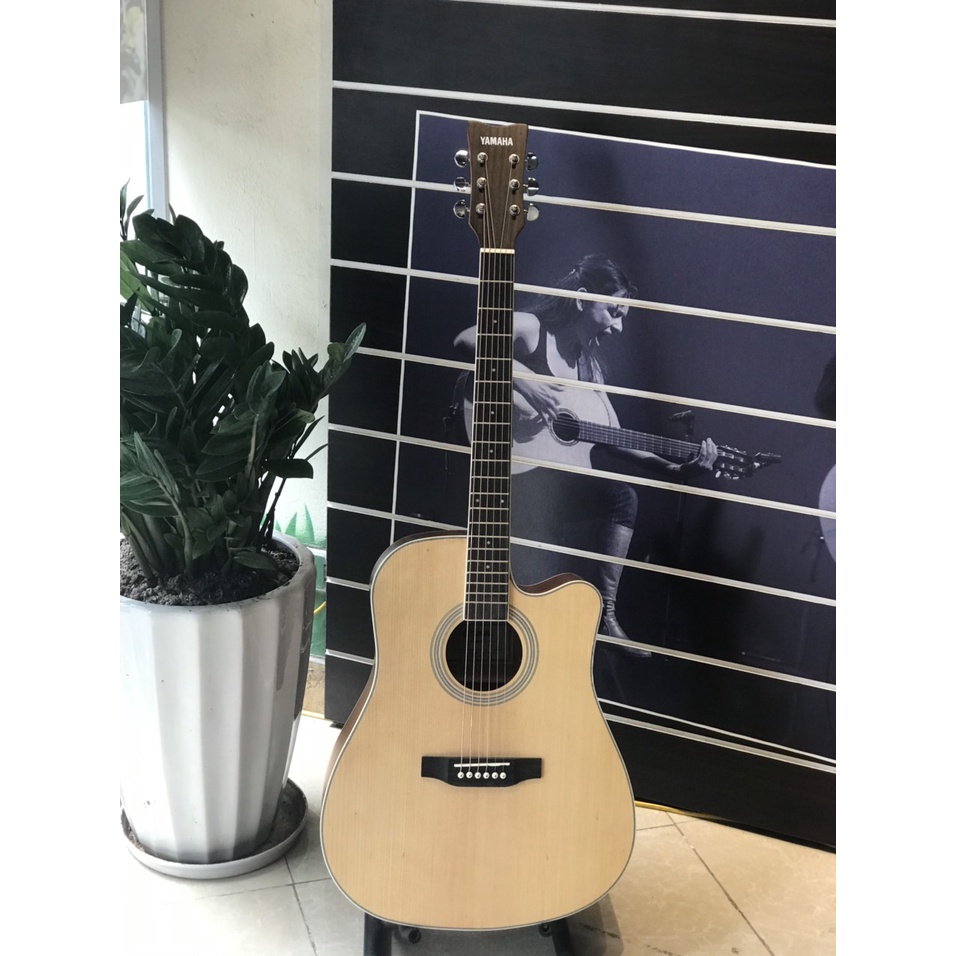 Đàn Guitar Acoustic Yamaha F3000 màu Vàng Có EQ