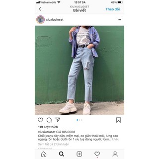 🔥Baggy Jeans Rách 2PT