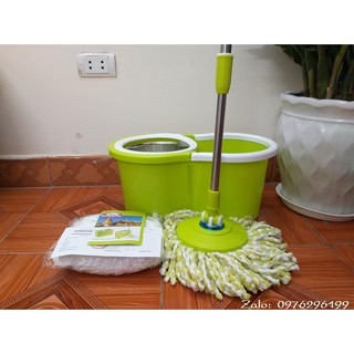 Bộ lau nhà Bento 8CSS Thái lan (2 chức năng inox giặt và vắt)