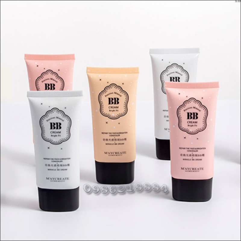 Kem nền Maycreate BB Cream Bright Fit che phủ sáng da SX | BigBuy360 - bigbuy360.vn