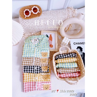 Bộ pijama đũi cho bé