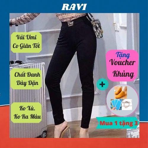 Quần Tregging Nữ💖𝑭𝑹𝑬𝑬𝑺𝑯𝑰𝑷💖Quần Cạp Cao Chất Vải Dày Dặn Siêu Co Giãn Mặc Tôn Dáng | BigBuy360 - bigbuy360.vn