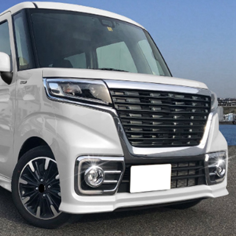 Set 2 Khung Nhựa Bảo Vệ Đèn Pha Xe Hơi Suzuki Spacia Custom MK53S