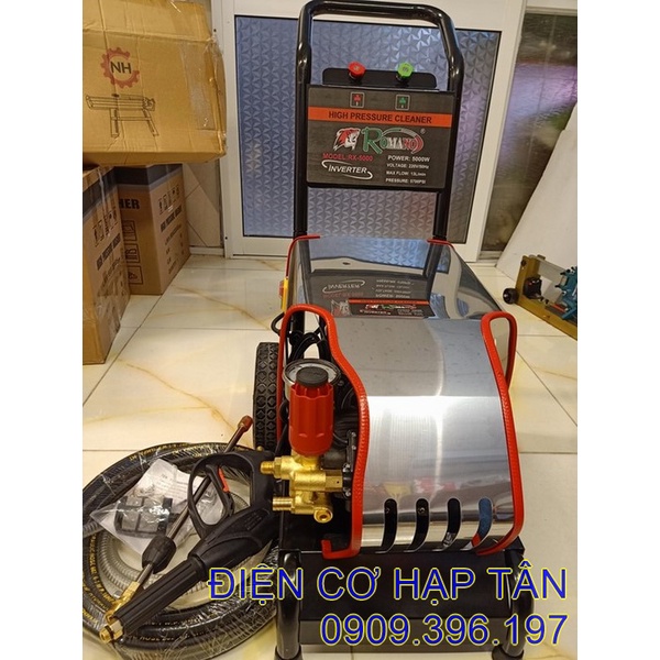 Máy Rửa Xe Romano 4KW  RX-5000 - Cao Áp