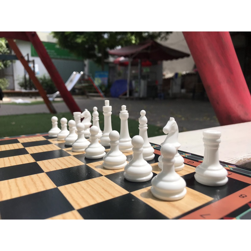 [FREESHIP] Bộ cờ vua V Square Chess (Bàn cờ gấp) URRA TOYS - Hàng thủ công 100%, Made in Vietnam