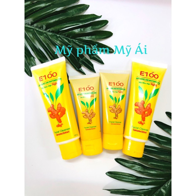 Sữa rửa mặt nghệ E100 50g/100g
