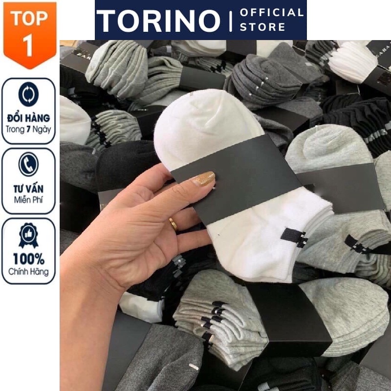 [ 𝐂𝐎𝐌𝐁𝐎 𝟓 ] Tất nam, vớ nam nữ cổ thấp kháng khuẩn, khử mùi cực tốt mềm mịn.