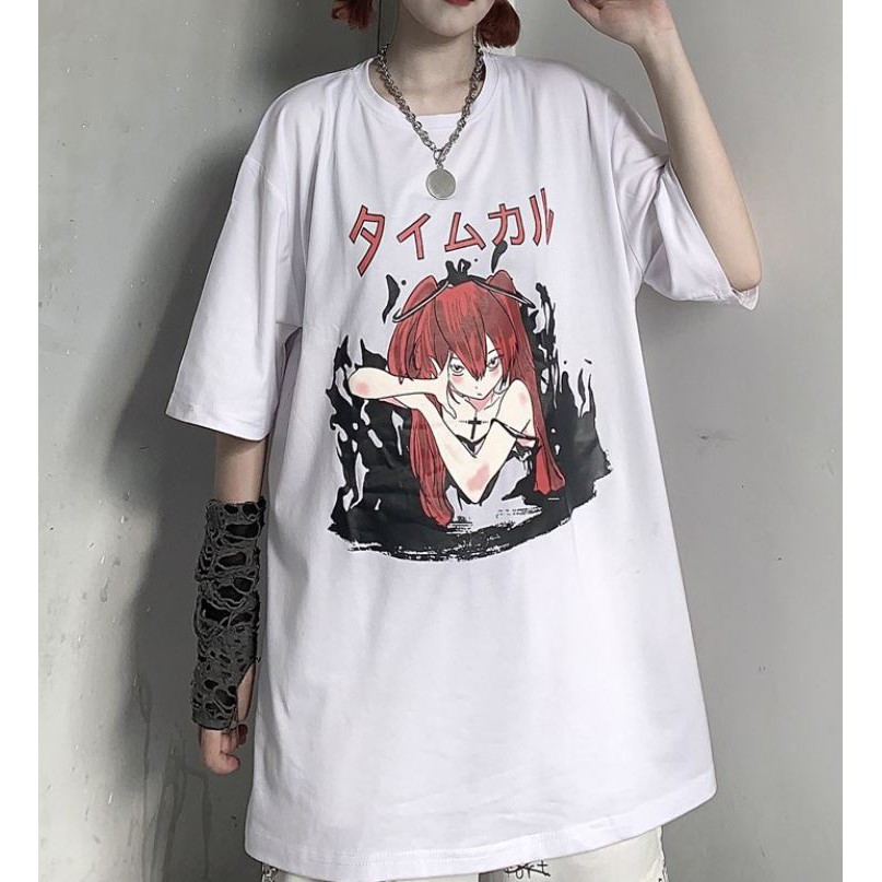 Áo thun tay lỡ Unisex, áo phông form rộng M47
