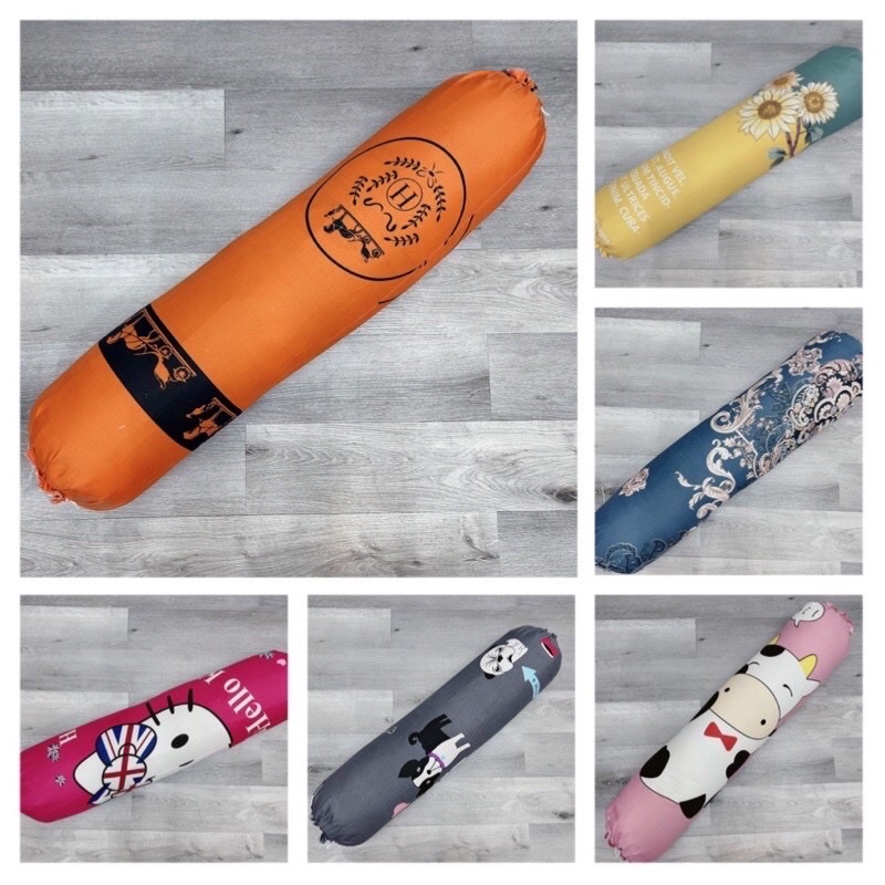 Vỏ gối ôm cotton poly size 35x100cm