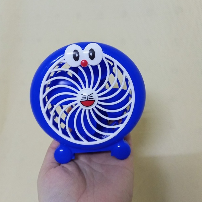 Quạt sạc cầm tay mini giá rẻ hình thú cưng dành cho bé, cho dân văn phòng siêu kute