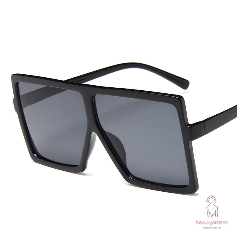 Oversized Square Flat Top Sunglasses Women Men Fashion Sunglasses Shade UV400 | BigBuy360 - bigbuy360.vn