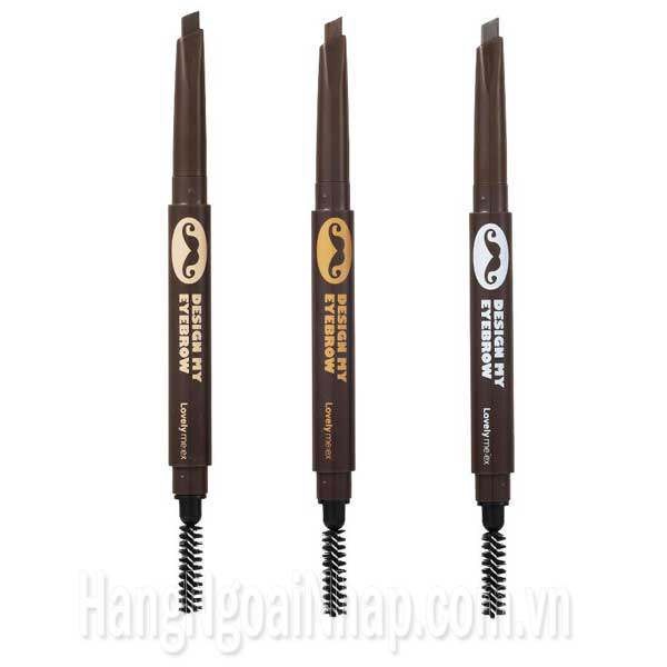 Chì kẻ mày design my eyebrow pencil 01 02 03 04 .
