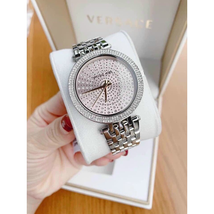 ĐỒNG HỒ THỜI TRANG NỮ SANG TRỌNG MICHAEL KOR$ MK4407 - SIZE 38 MM - DÂY KIM LOẠI – FULLBOX,ĐỒNG HỒ NỮ CHỐNG NƯỚC TỐ