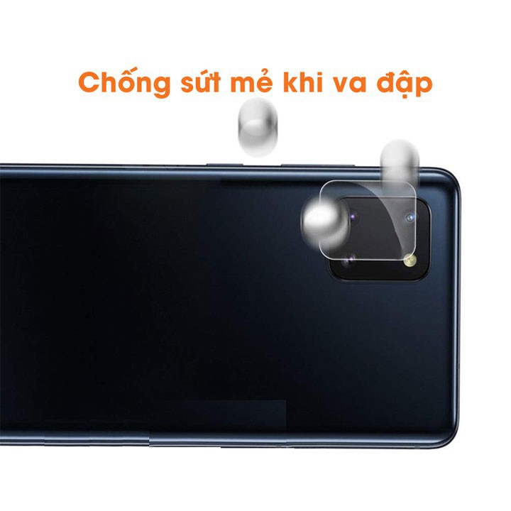 Kính cường lực Camera Note 10 Lite - Trong suốt- Chống trầy xước camera note 10 lite