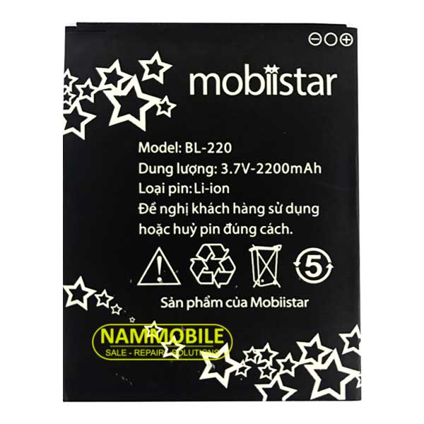 Pin Mobiistar TOUCH LAI 504K BL-220 2200mAh Zin chính hãng