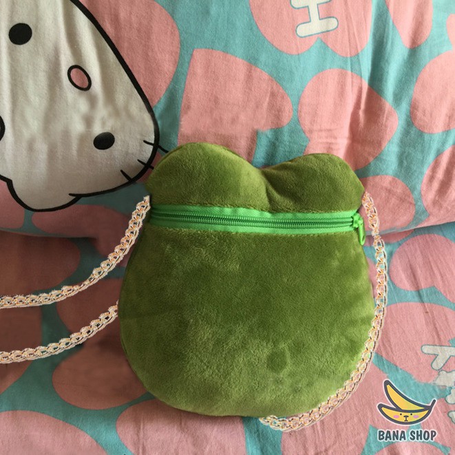 Túi đeo chéo hình ếch xanh Pepe siêu bựa dành cho vozer