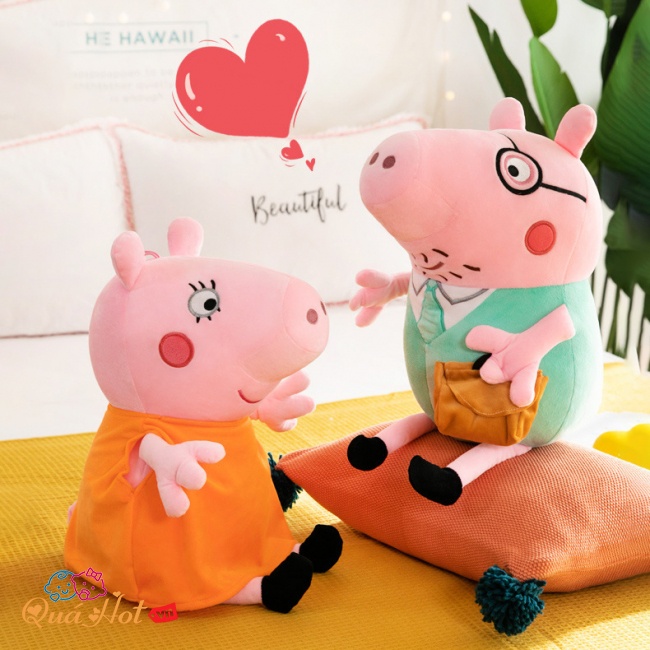 Thú Bông Heo Peppa Pig Dễ Thương Lớn