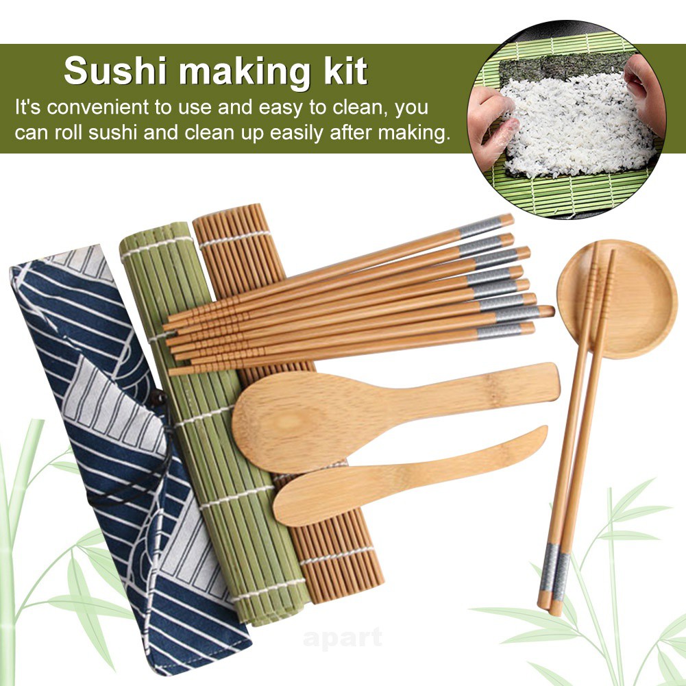 Bộ Dụng Cụ Làm Cơm Cuộn Sushi Không Độc Hại Diy Cho Người Mới Bắt Đầu