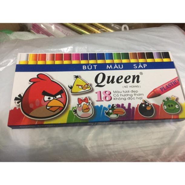 1 hộp sáp Queen 18 màu