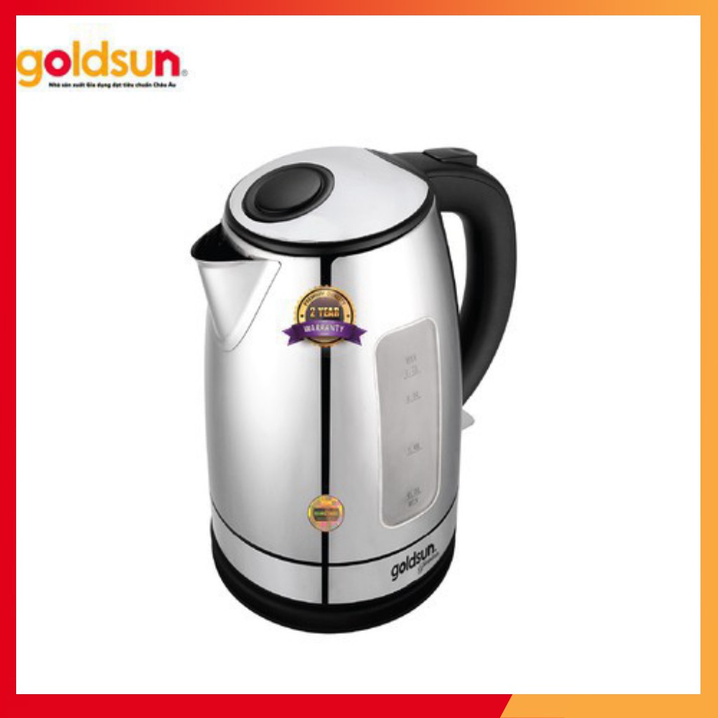 [Mã ELHADEV giảm 4% đơn 300K] Ấm siêu tốc inox GOLDSUN GPK-217SS 1.7L