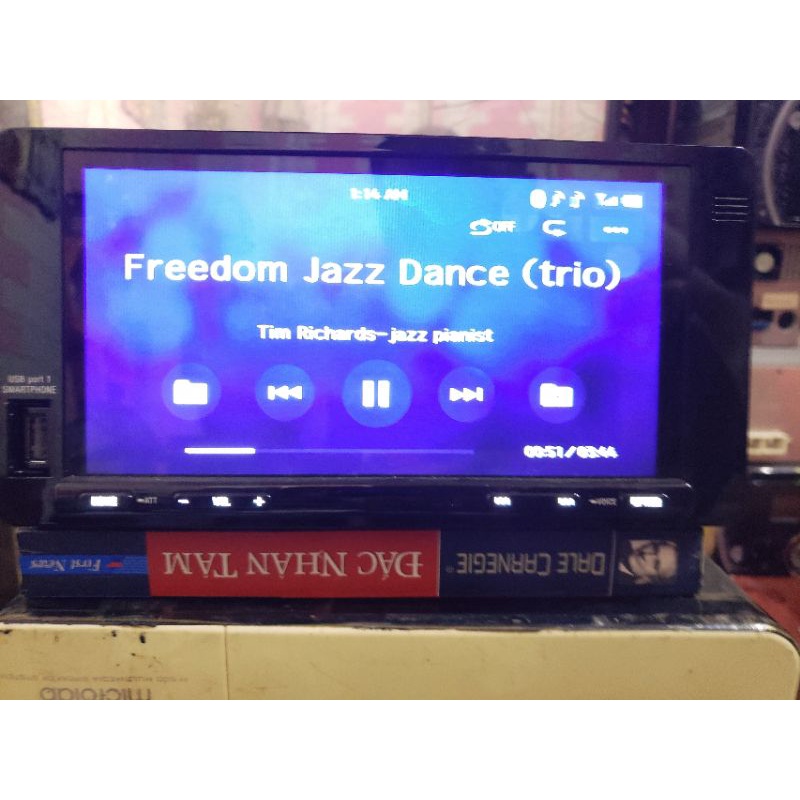 Màn cảm ứng 7inc Androi Carplay Sony Ax5110 Xpander Cross 2020 . giành lắp chung cho các hãng xe