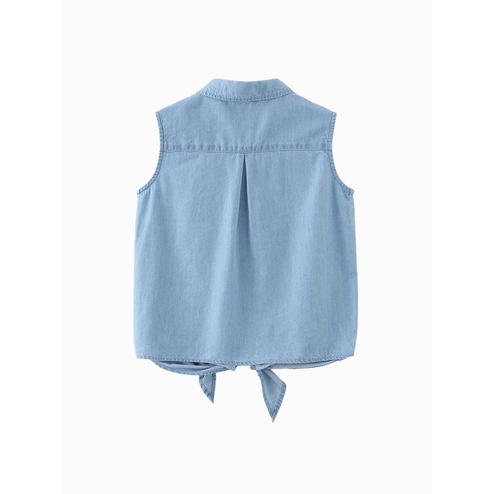 (7-16 tuổi) Áo sơ mi ba lỗ bé gái hãng Balabala 202221101001